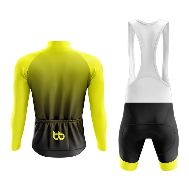 Black to Yellow Aero Cycling Kit