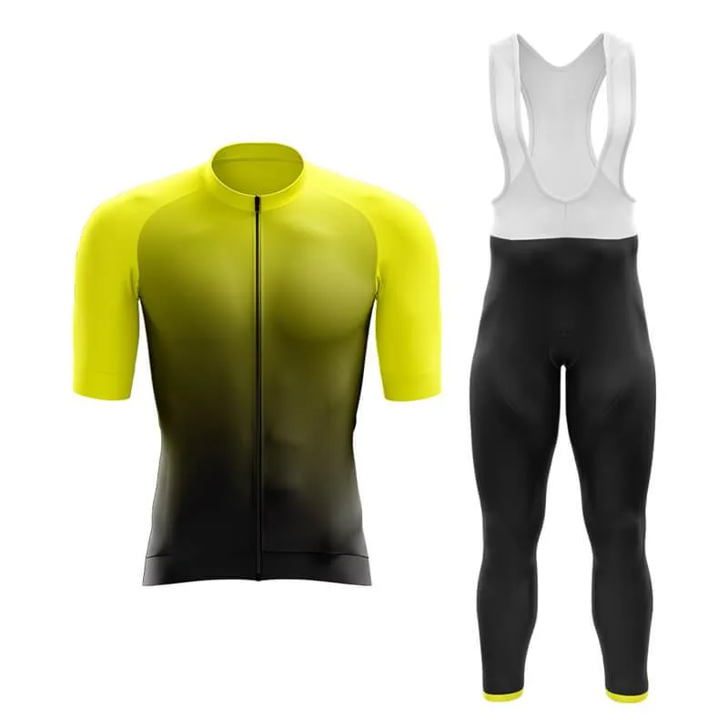 Black to Yellow Aero Cycling Kit