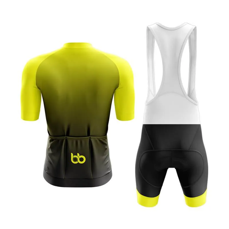 Black to Yellow Aero Cycling Kit