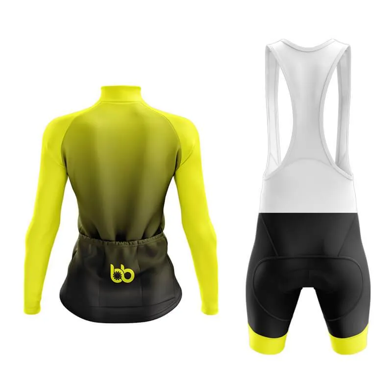 Black to Yellow Aero Cycling Kit