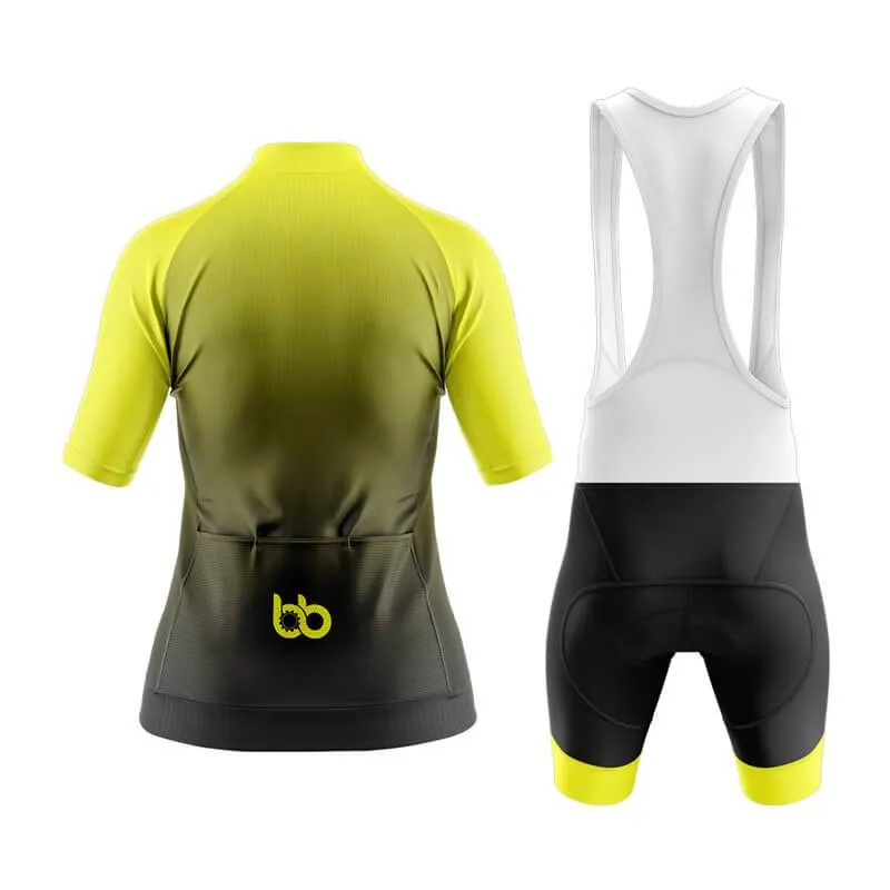 Black to Yellow Aero Cycling Kit