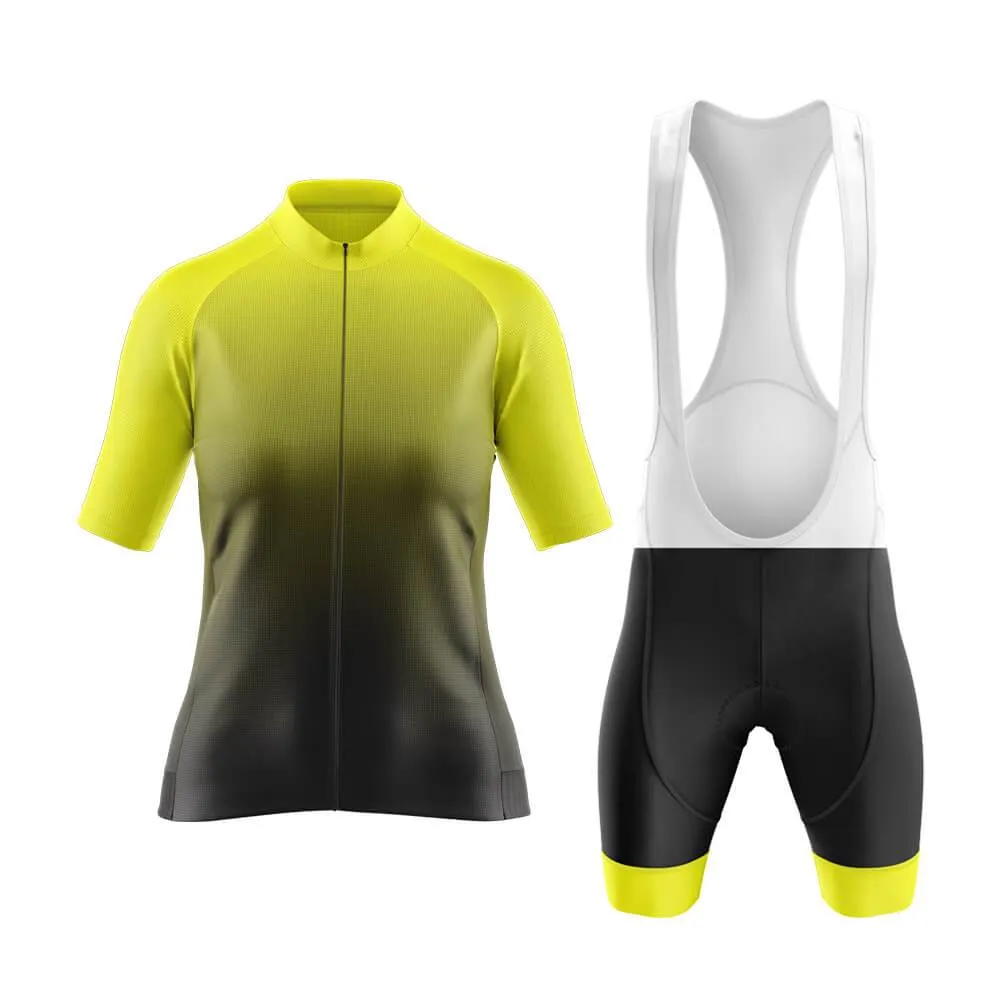 Black to Yellow Aero Cycling Kit