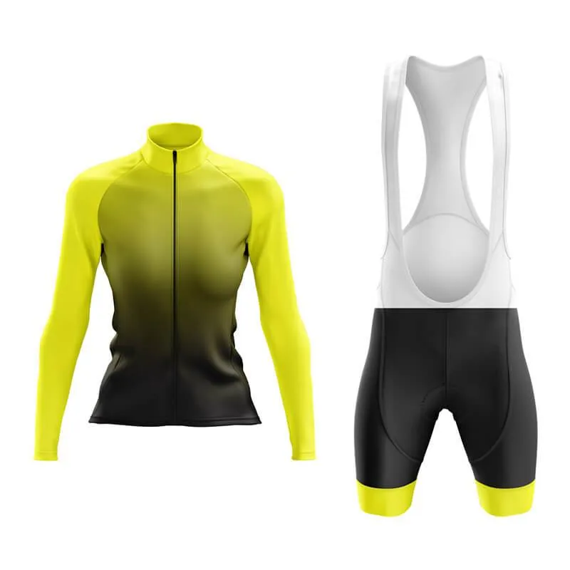 Black to Yellow Aero Cycling Kit