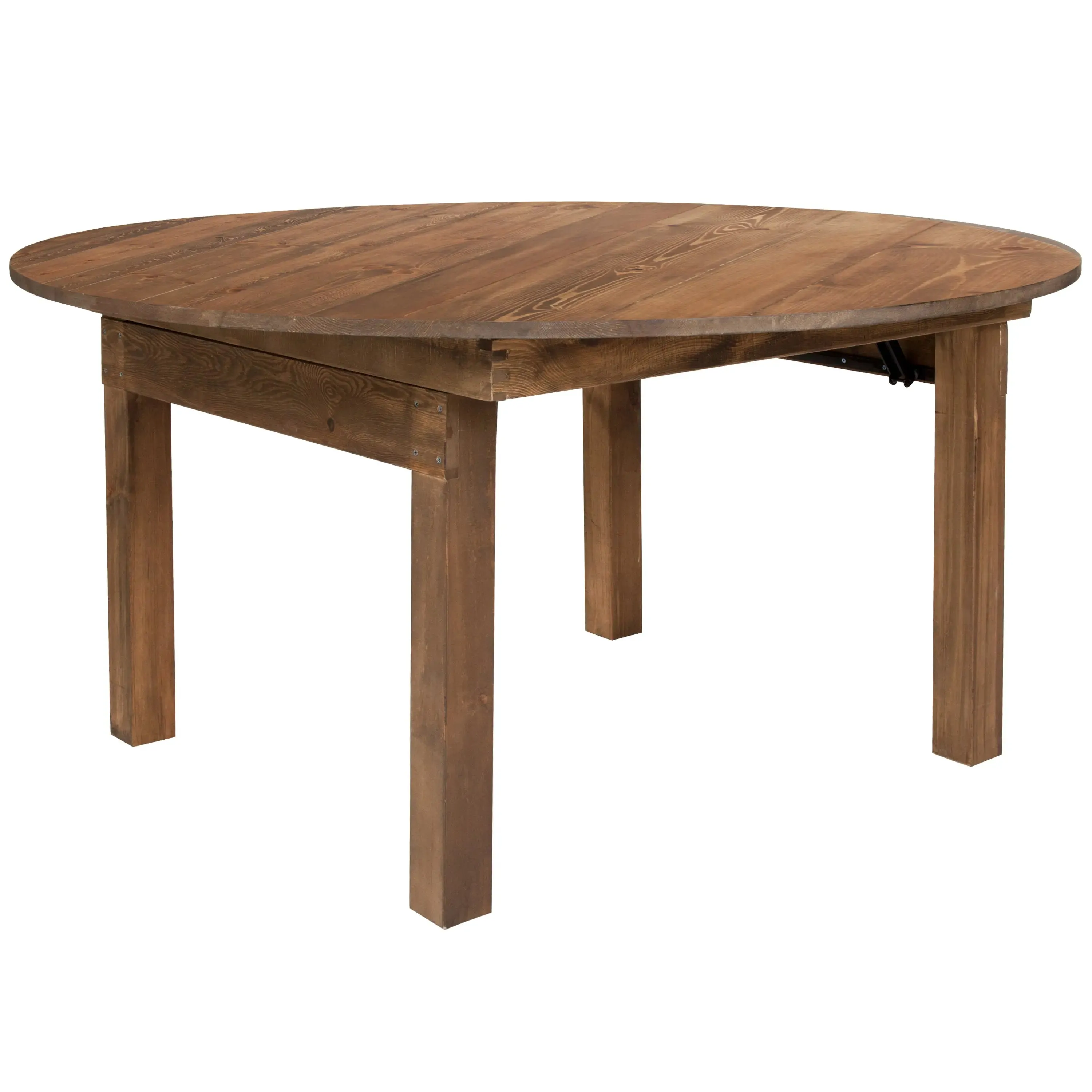 Boston Round Dining Table Farm Inspired, Rustic & Antique Pine Dining Room Table