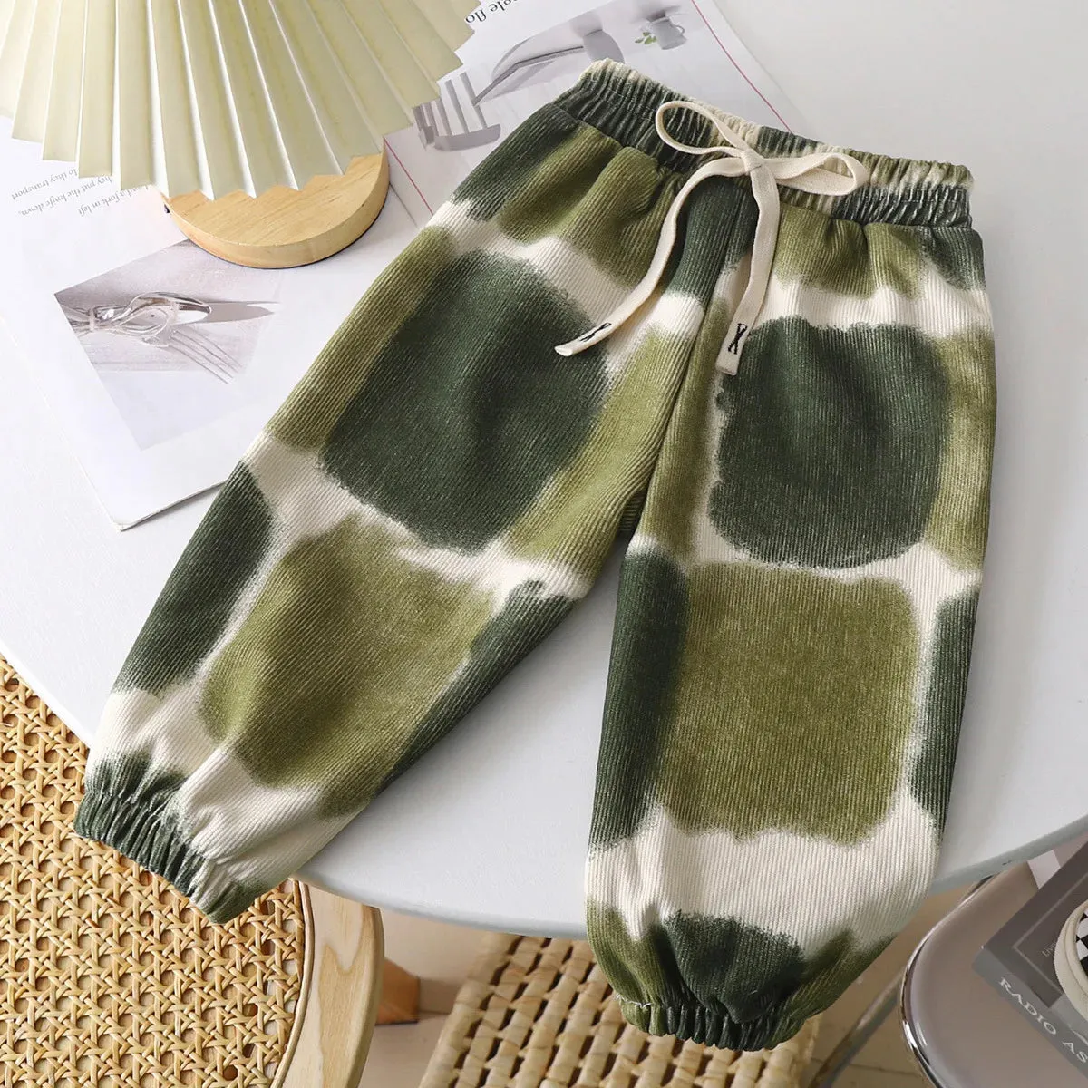 Boys Pants 2023 Autumn Winter Trousers for Kids Fashion Camouflage Children Joggers Baby Harem Pant Casual Clothing