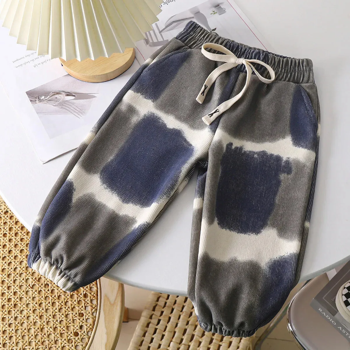 Boys Pants 2023 Autumn Winter Trousers for Kids Fashion Camouflage Children Joggers Baby Harem Pant Casual Clothing