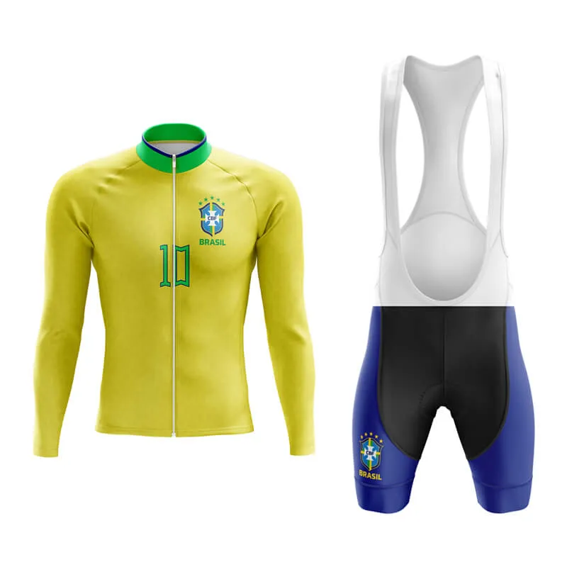 Brazil Football Aero Cycling Kit