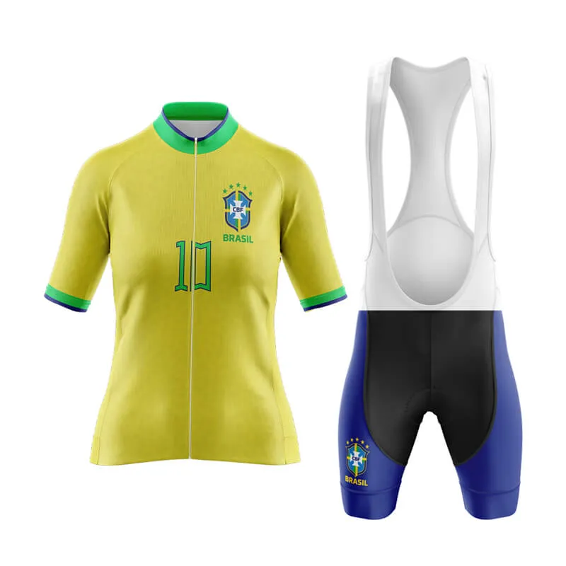 Brazil Football Aero Cycling Kit