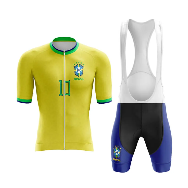 Brazil Football Aero Cycling Kit