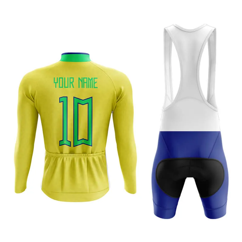 Brazil Football Aero Cycling Kit