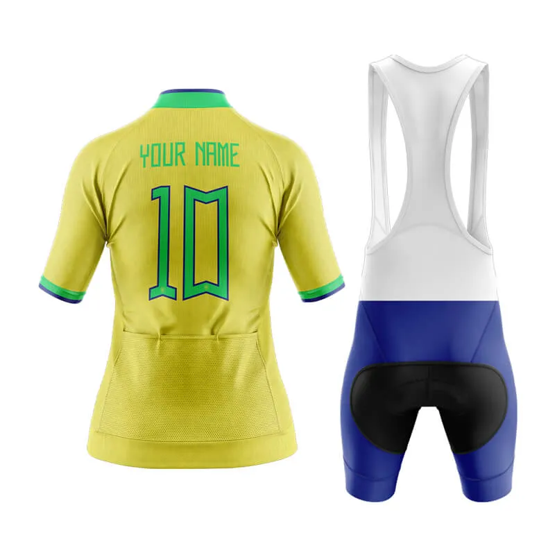 Brazil Football Aero Cycling Kit