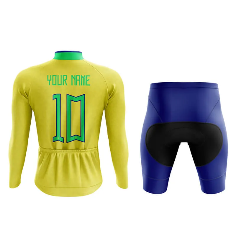 Brazil Football Aero Cycling Kit