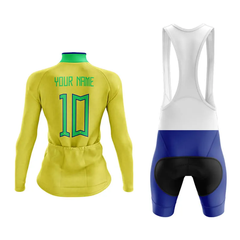 Brazil Football Aero Cycling Kit