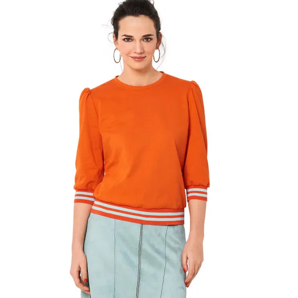 Burda Sweatshirt and Sweater Dress 6109