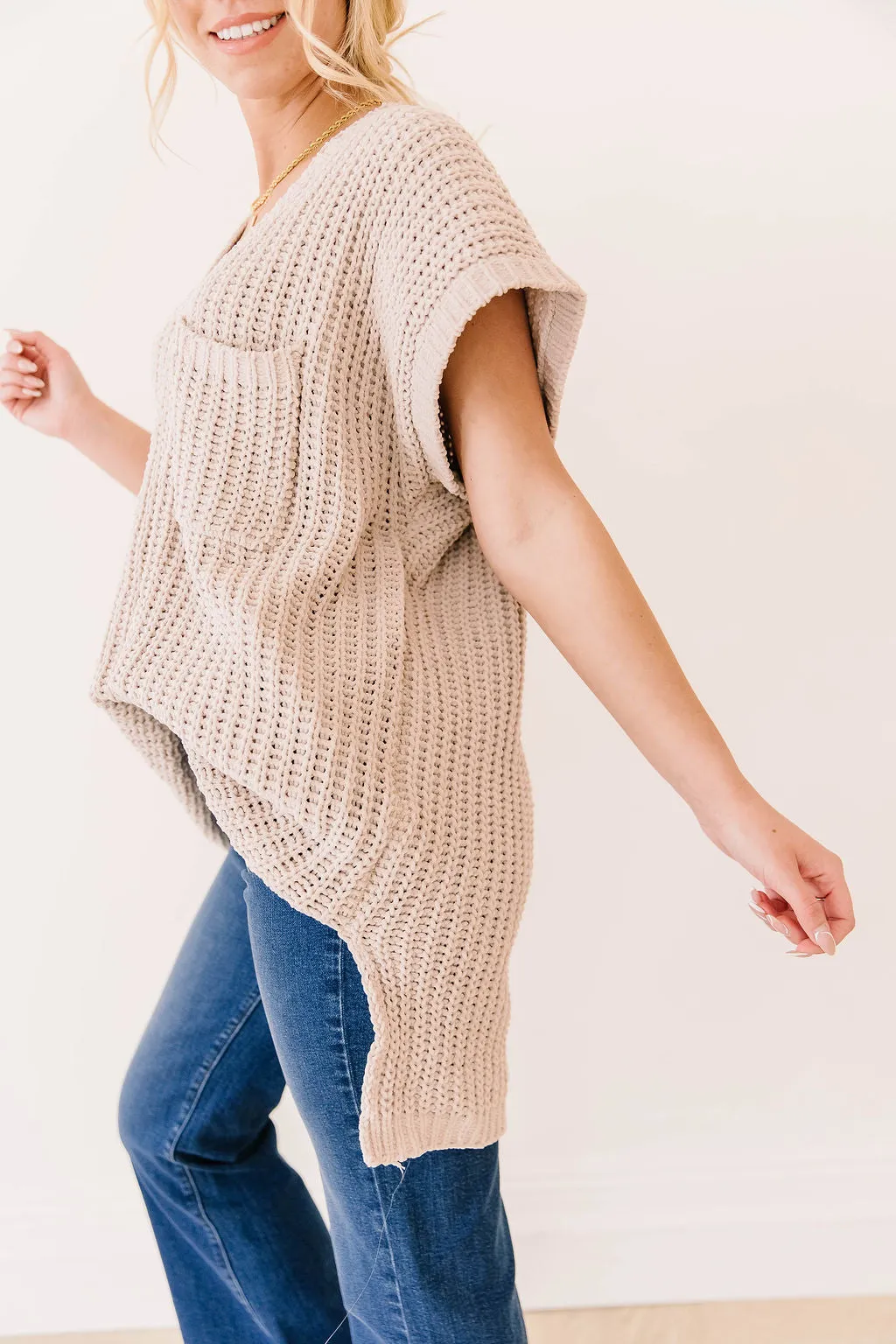 By Your Side Knit Sweater Top