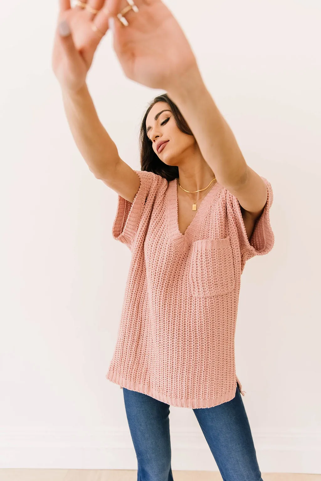 By Your Side Knit Sweater Top