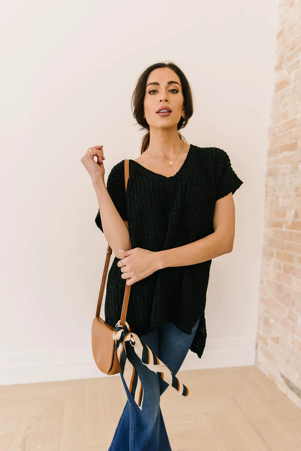 By Your Side Knit Sweater Top