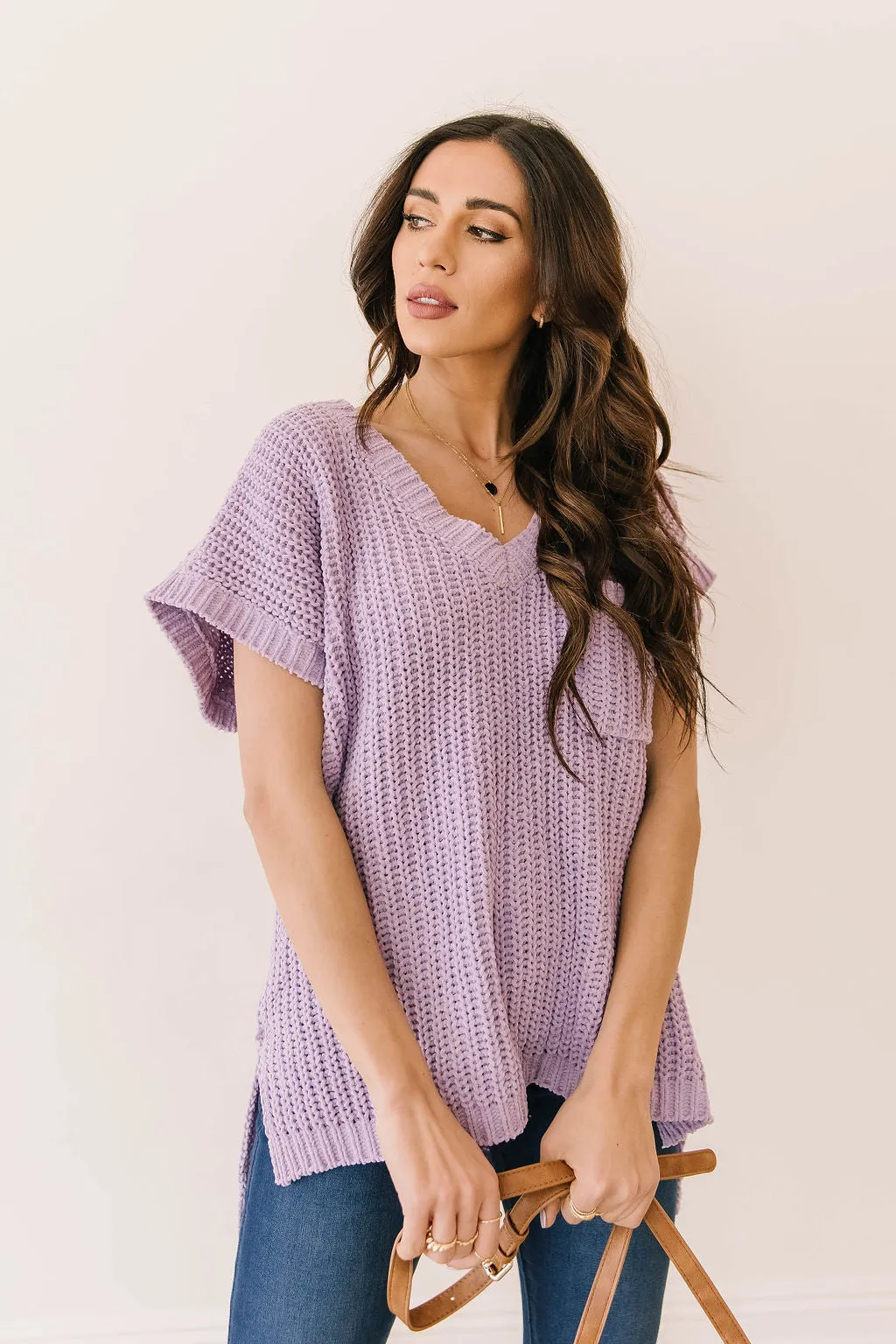 By Your Side Knit Sweater Top