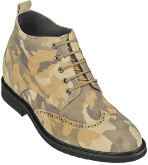 CALTO - S3650 - 3.0 Inches Taller (Camo Brown) - Lightweight