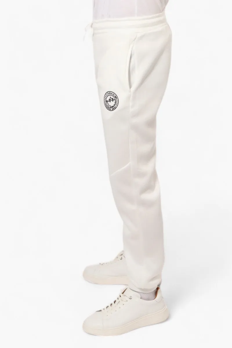 Canada Weather Gear Solid Tie Waist Joggers - White