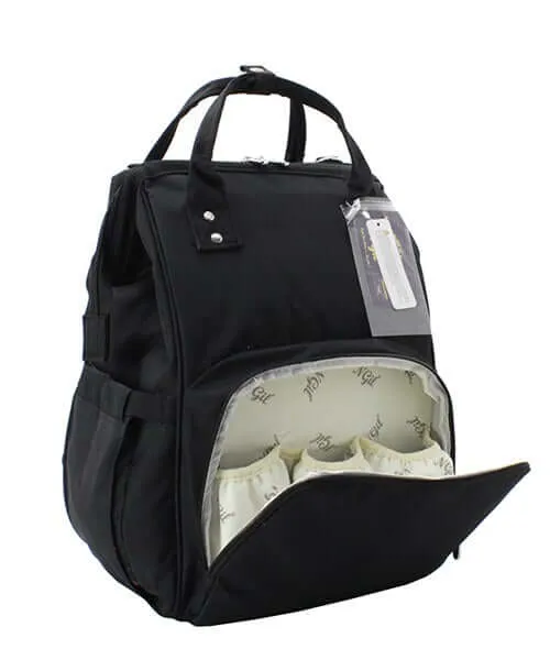 Canvas Organizer Diaper Backpack Case Bag