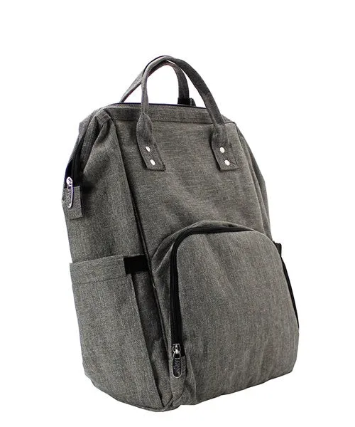 Canvas Organizer Diaper Backpack Case Bag