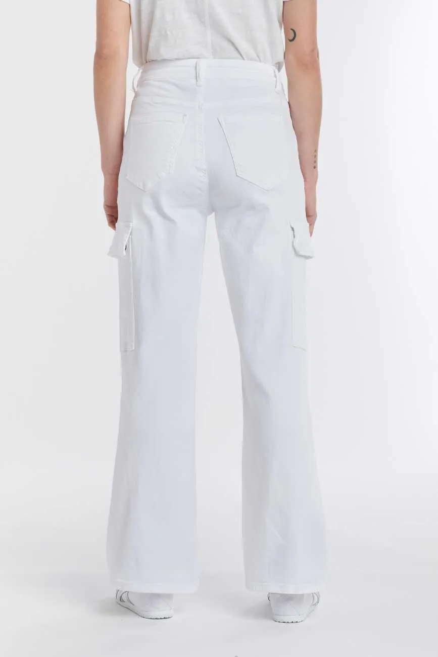 Cargo Pant | White