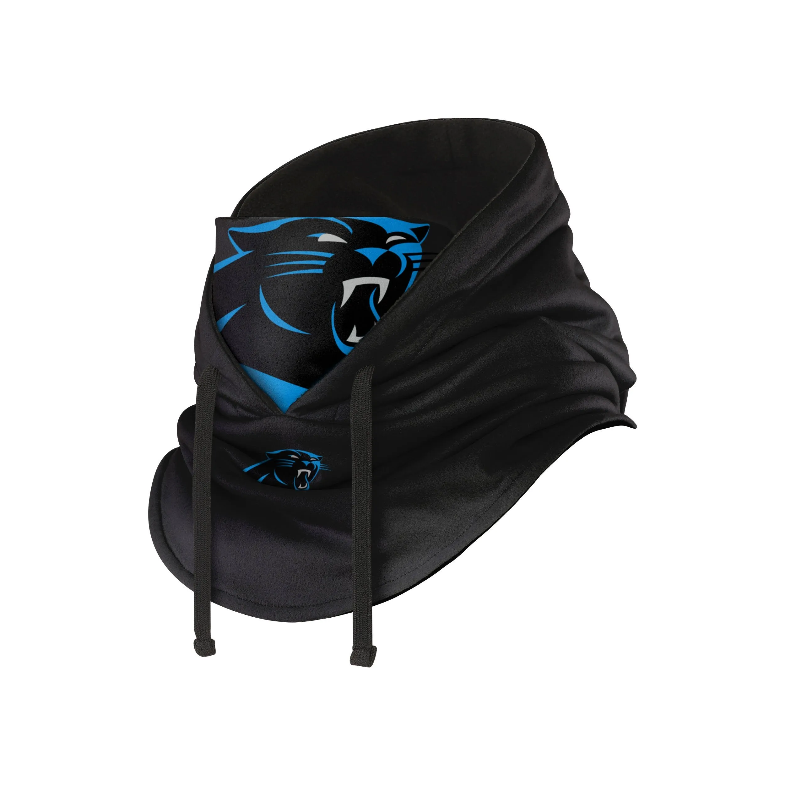 Carolina Panthers NFL Drawstring Hooded Gaiter -