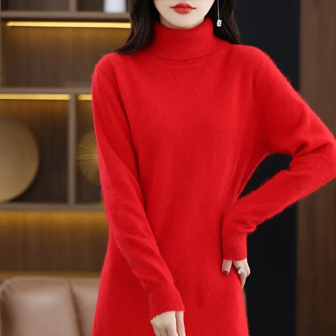 Cashmere Wool Sweater - Slim Fit, 100% Pure Cashmere, Autumn/Winter Fashion