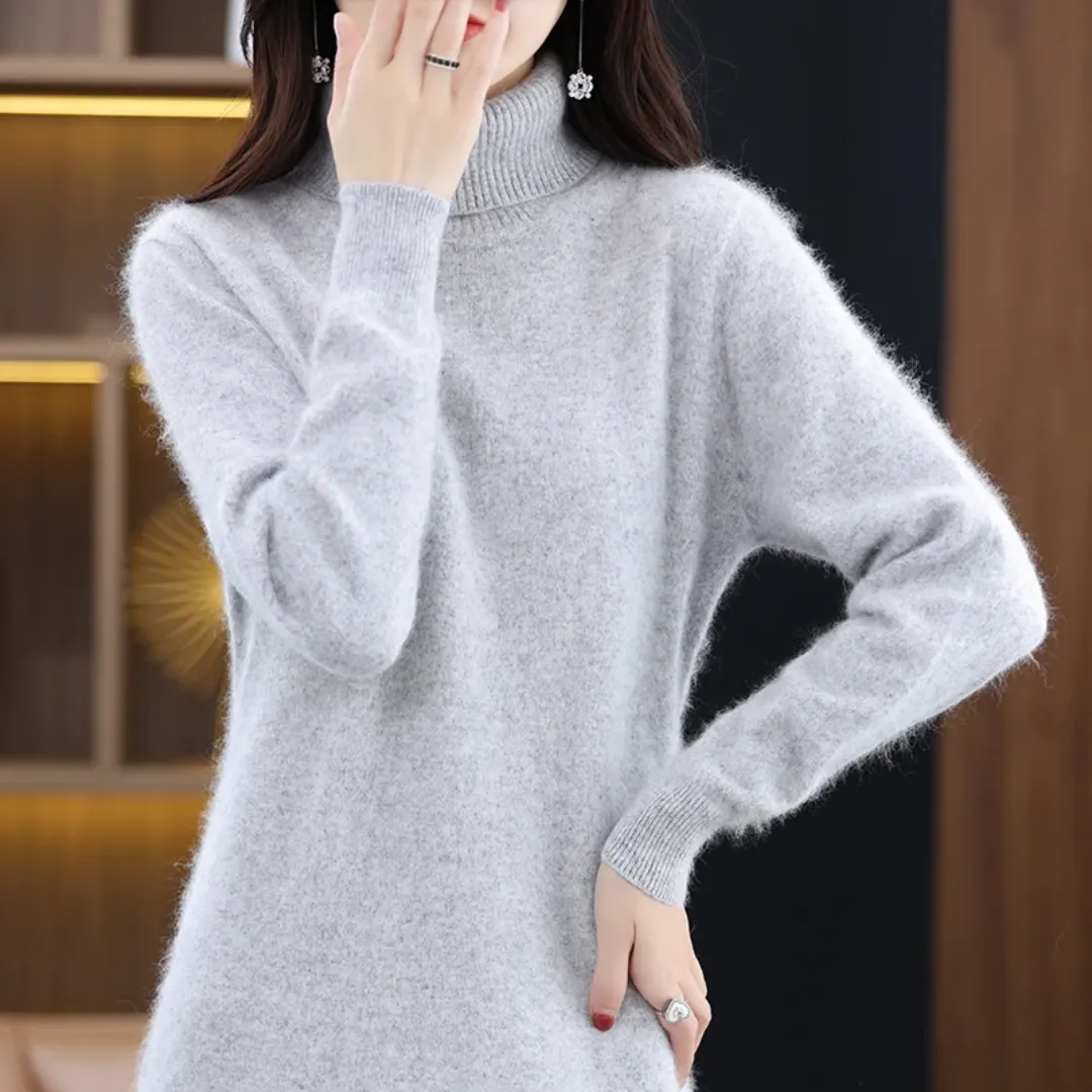 Cashmere Wool Sweater - Slim Fit, 100% Pure Cashmere, Autumn/Winter Fashion