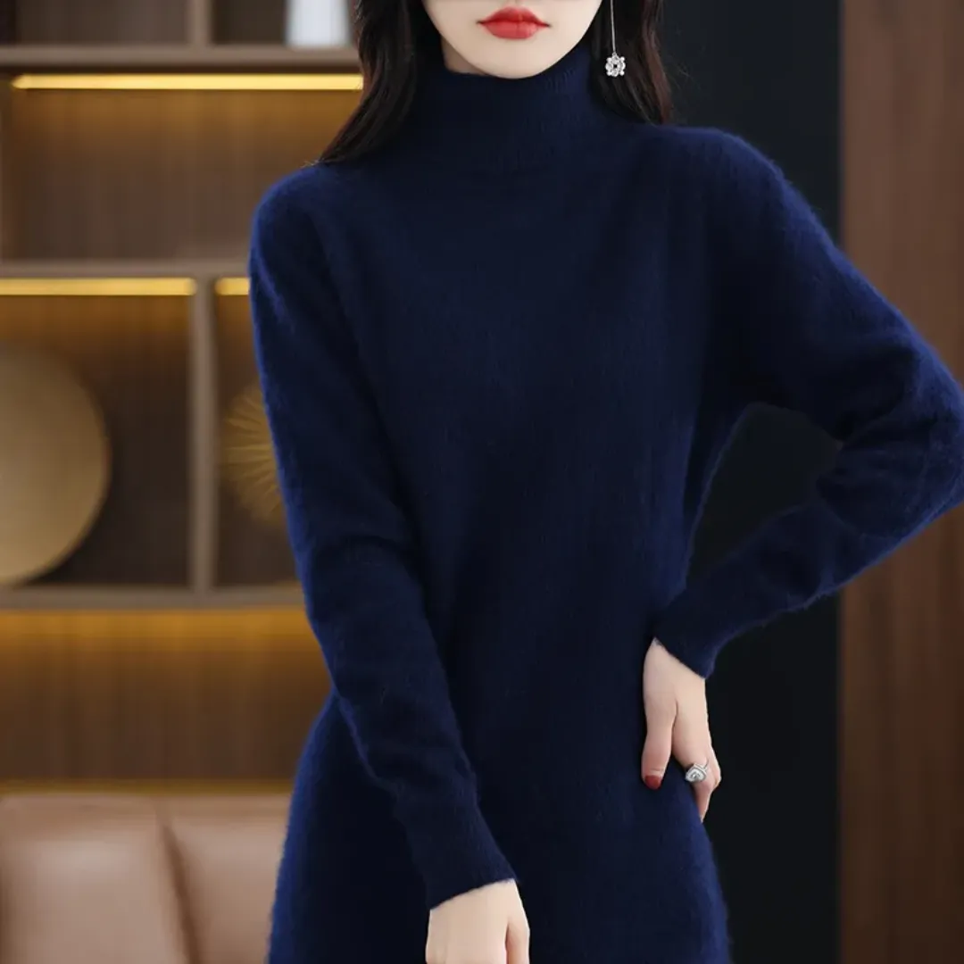 Cashmere Wool Sweater - Slim Fit, 100% Pure Cashmere, Autumn/Winter Fashion