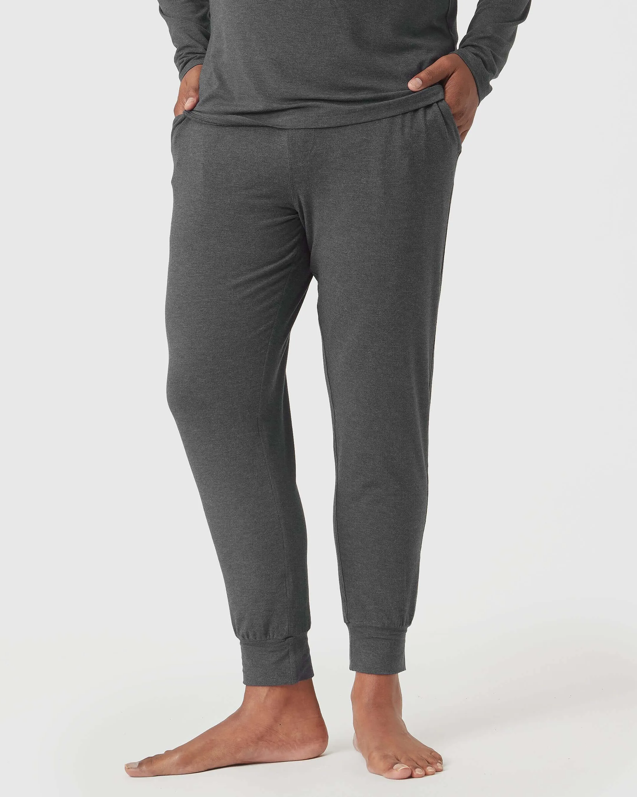 Charcoal Heather Gray Loungewear Jogger