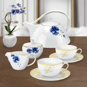 Charles Millen Signature Collection Vogue Series Fleur 9 Piece Tea Set