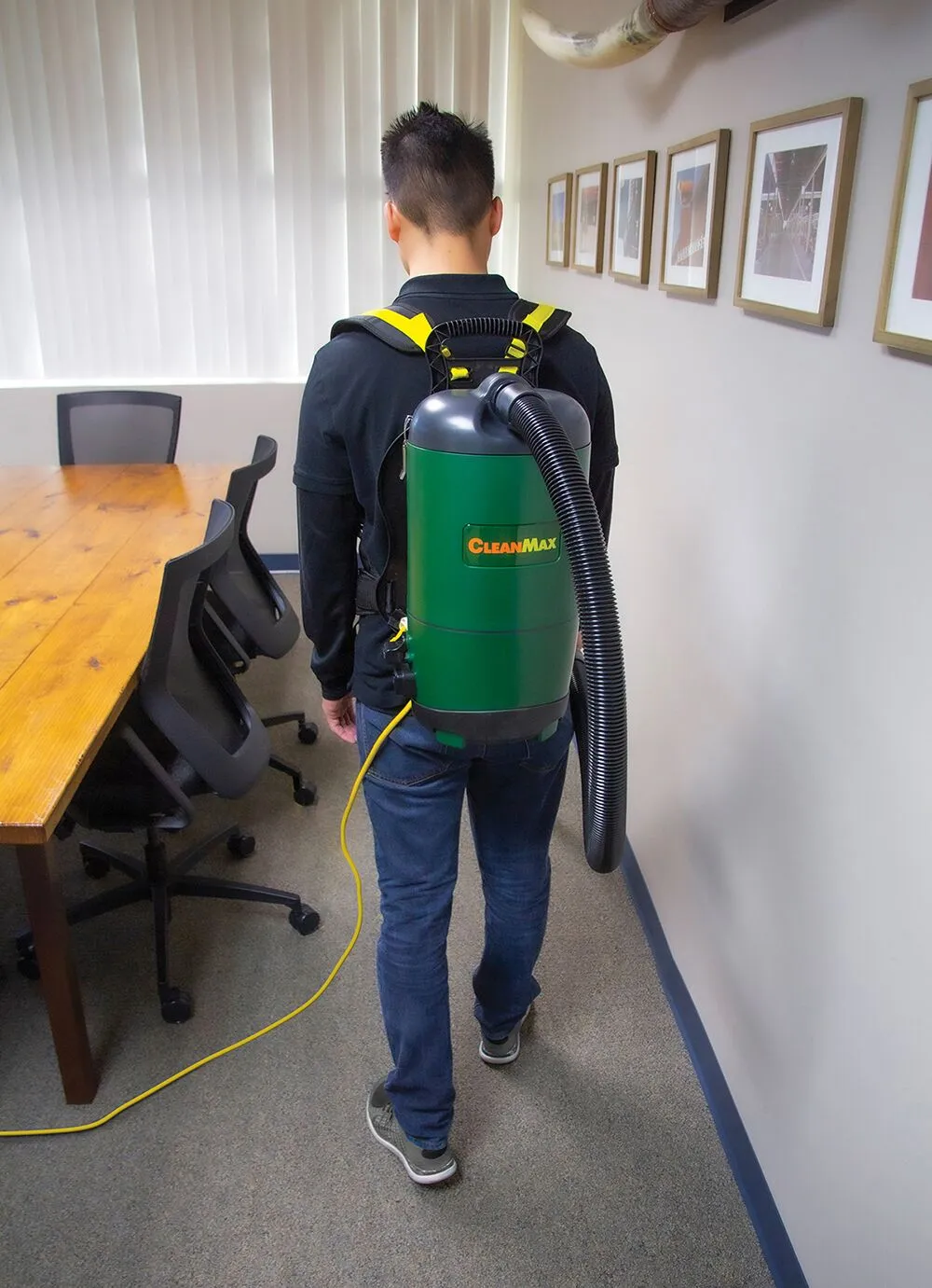 CleanMax 6 Qt. Lightweight Commercial Backpack Vacuum CMBP-6.2