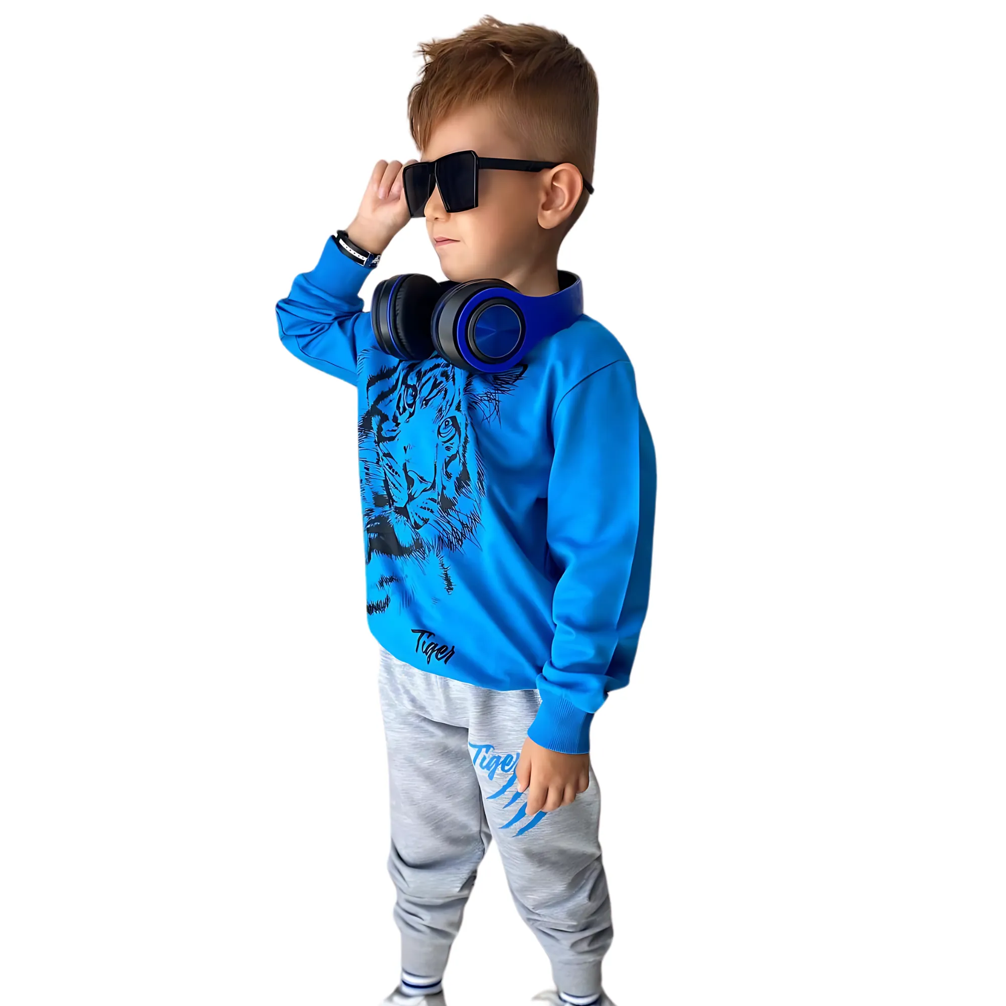 Cool Tiger Boys Joggers Set