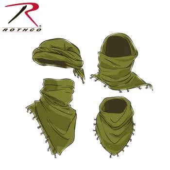 Digital Camo Shemagh Tactical Desert Keffiyeh Scarf