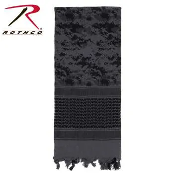 Digital Camo Shemagh Tactical Desert Keffiyeh Scarf