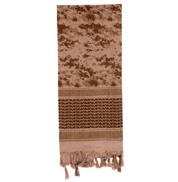 Digital Camo Shemagh Tactical Desert Keffiyeh Scarf