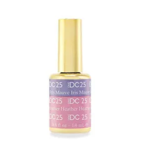 DND - DC Mood Change Gel - Mauve Iris Heather Heather 0.5 oz - #25