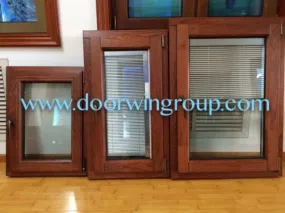 Doorwin 2021European Quality Solid Wood Aluminium Window, Aluminum Clading Solid Wood Window with Ce Certification - China Aluminium Window, Wood Window