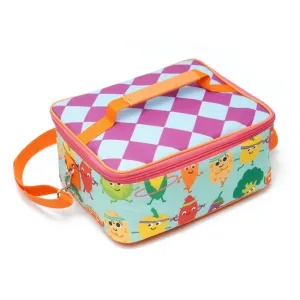 DooWop Kids Insulated Square Lunch Bag - Sporty Veges