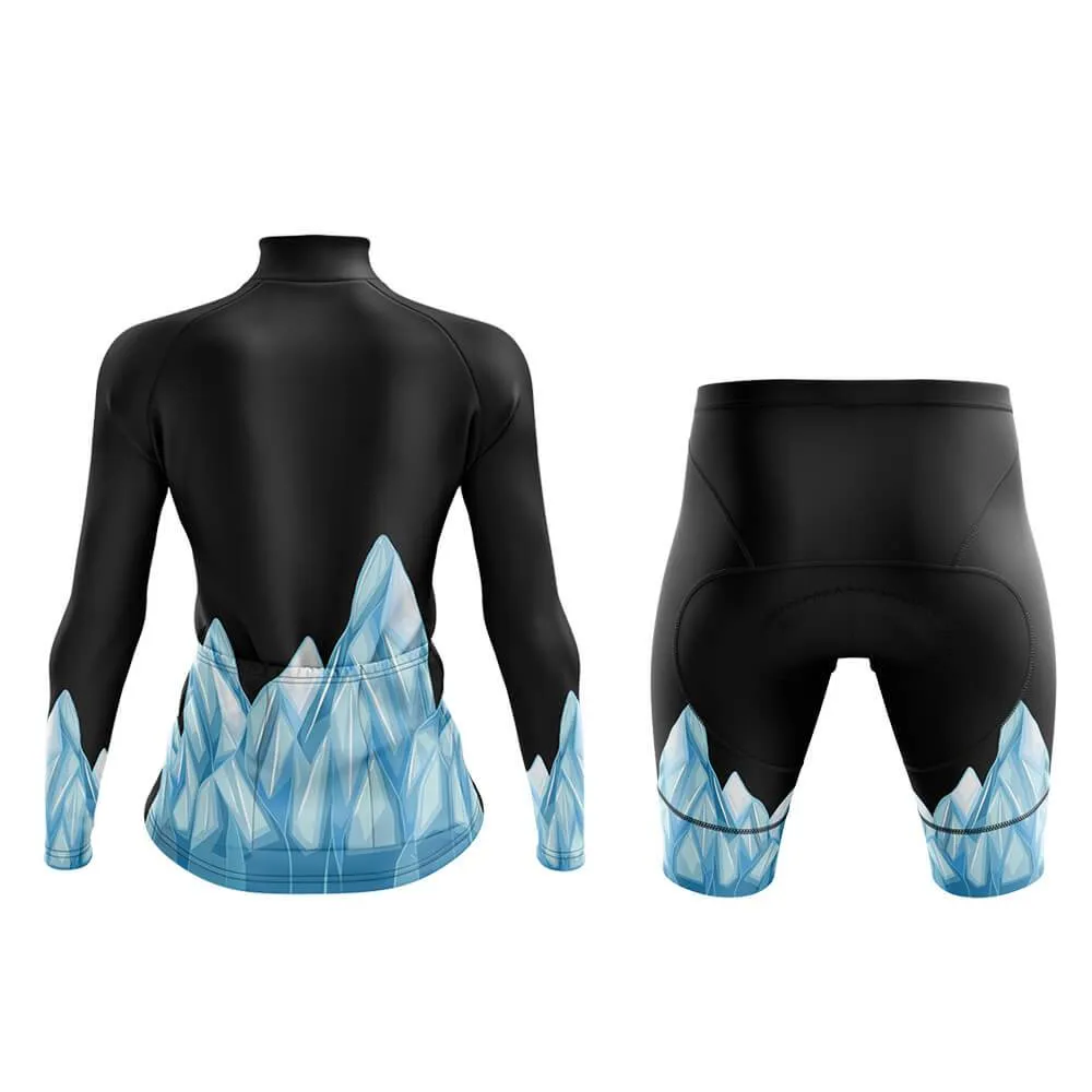 Elemental Ice (Black) Aero Cycling Kit