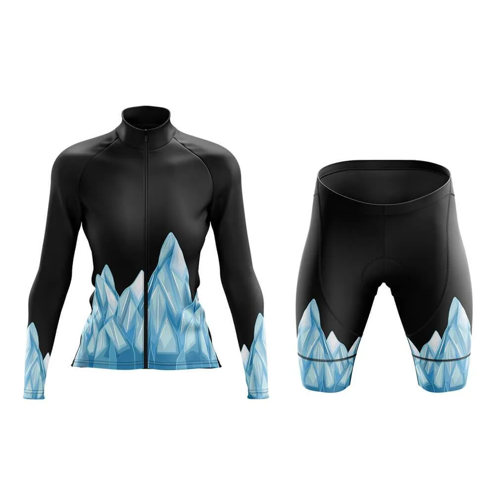 Elemental Ice (Black) Aero Cycling Kit