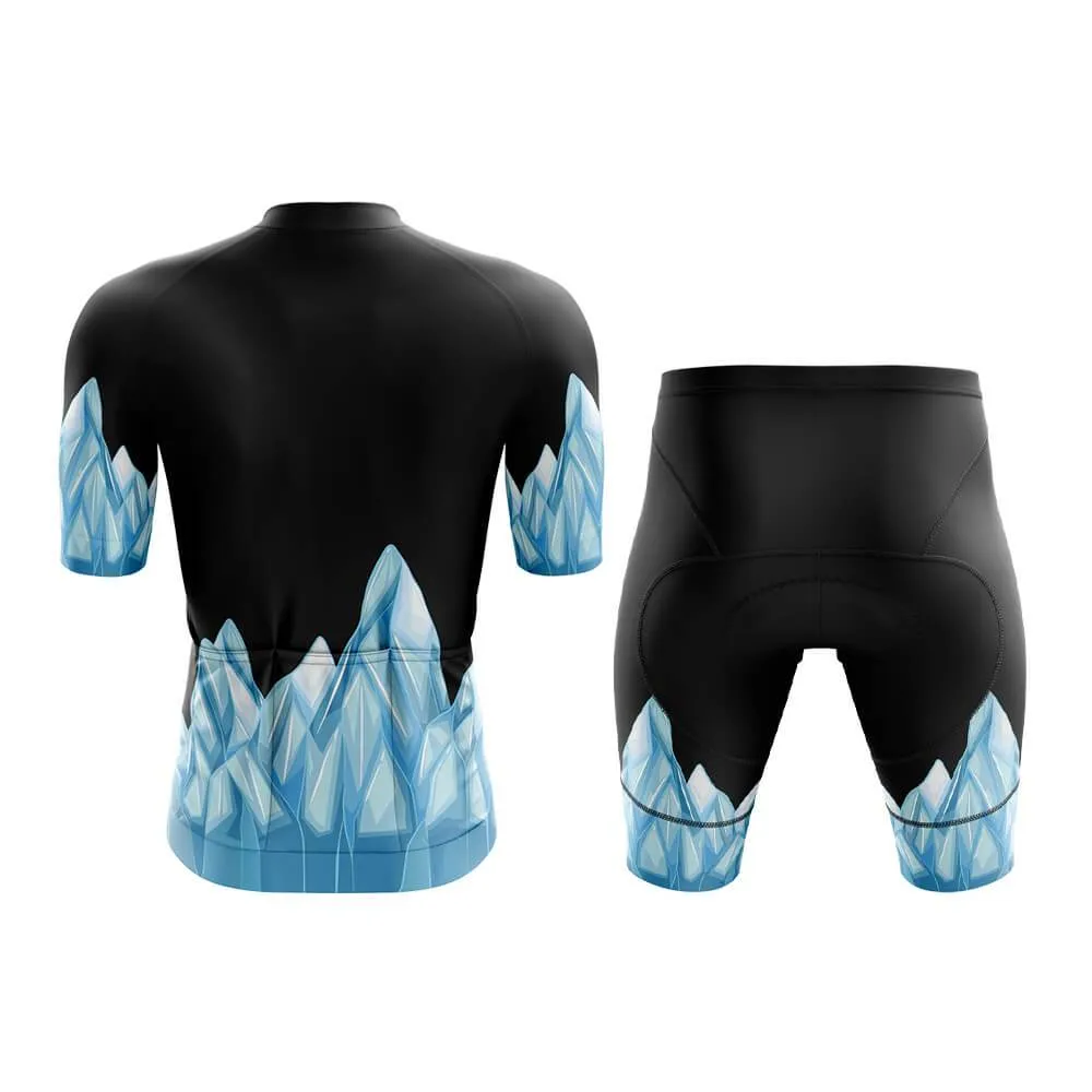 Elemental Ice (Black) Aero Cycling Kit