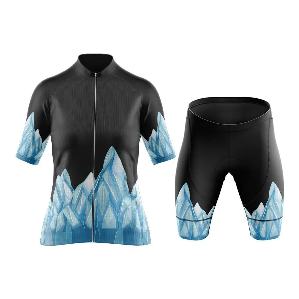 Elemental Ice (Black) Aero Cycling Kit