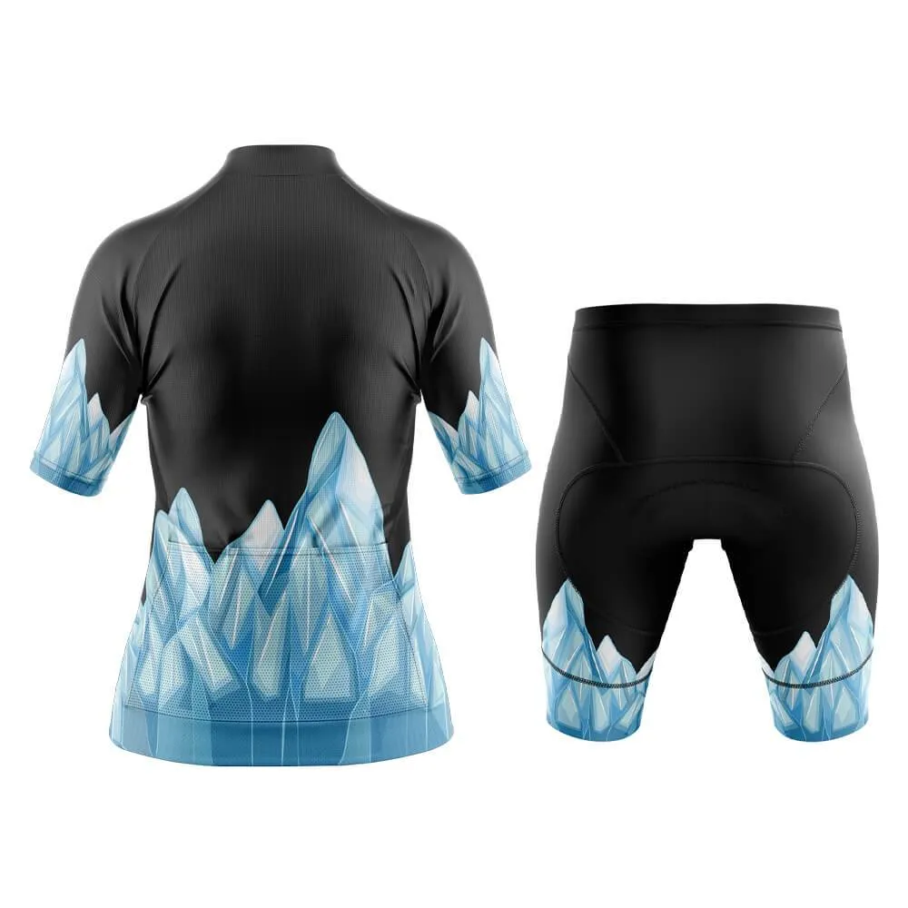 Elemental Ice (Black) Aero Cycling Kit