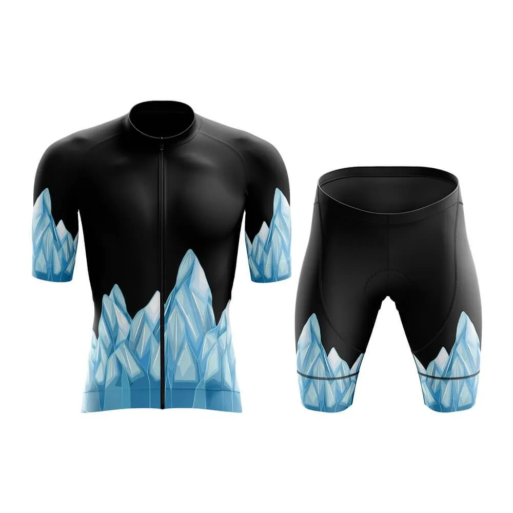 Elemental Ice (Black) Aero Cycling Kit