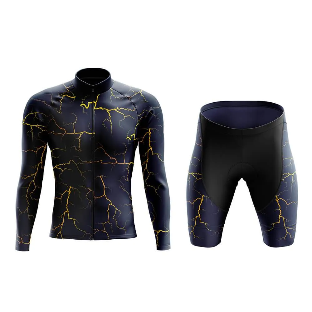 Elemental Lightning (Blue) Aero Cycling Kit