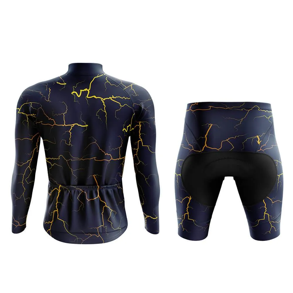 Elemental Lightning (Blue) Aero Cycling Kit