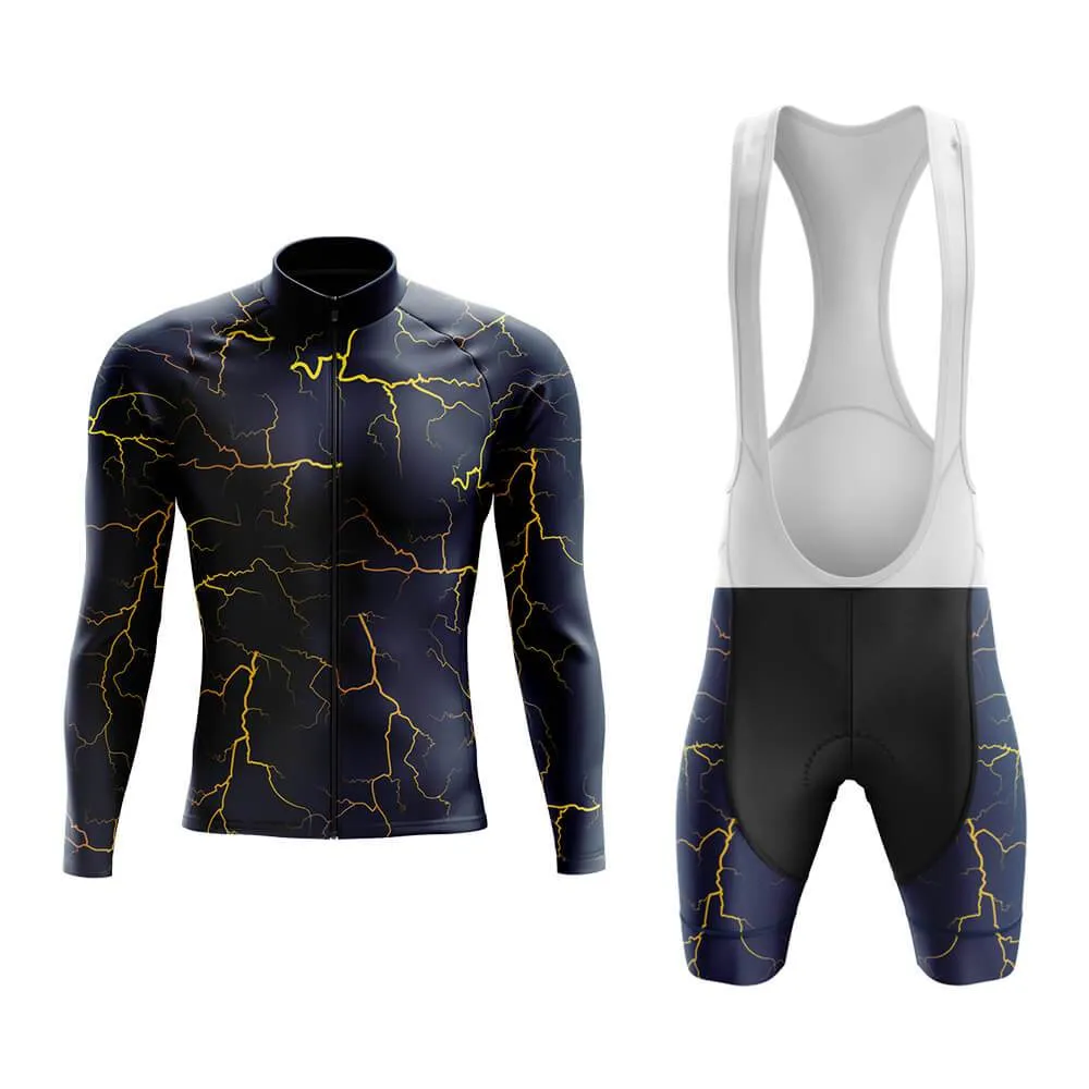 Elemental Lightning (Blue) Aero Cycling Kit